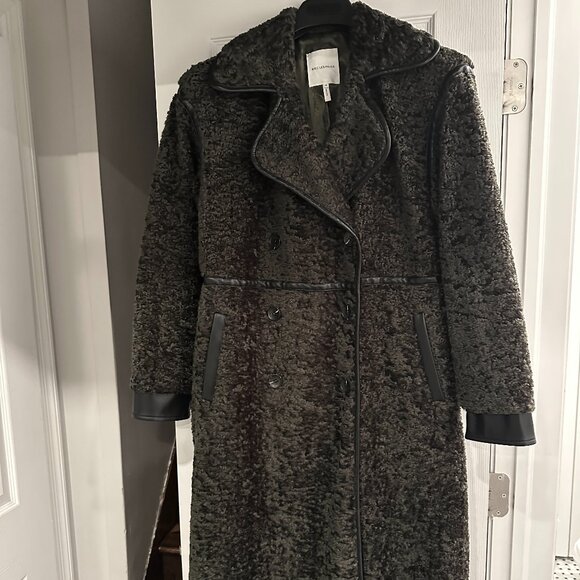 Anthropologie Avec Les Filles Tailored Sherpa Teddy Coat Jacket - Picture 8 of 15